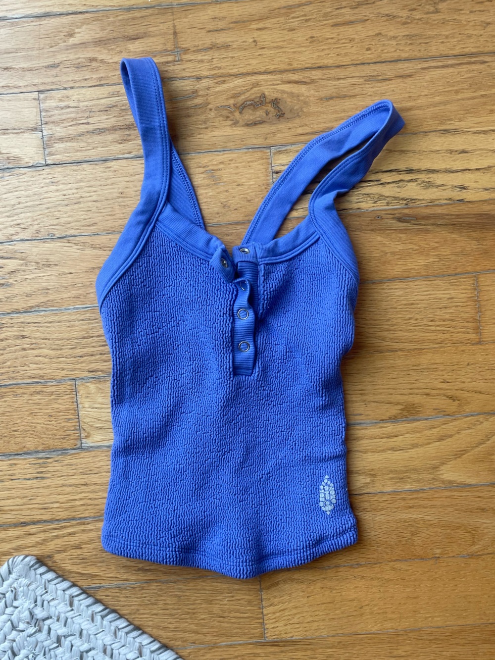 FP Movement Royal Blue Ribbed Tank